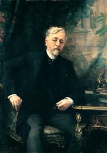Gustave Eiffel (1832-1923) portréja 1905